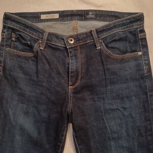 AG Adriano Goldschmied The Prima Mid Rise Cigarette Jeans Women's Size 28R